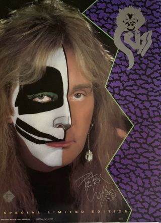 Kiss,  Peter Criss Cat 1 Promotion Poster From 1993.  Number 1928