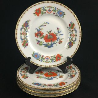 Set Of 4 Vtg Bread Plates By Ceralene Vieux Chine A.  Raynaud Limoges France