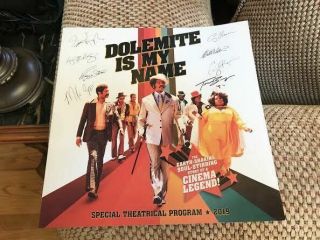 Dolemite Is My Name 2019 Premiere Program Eddie Murphy Wesley Snipes Film