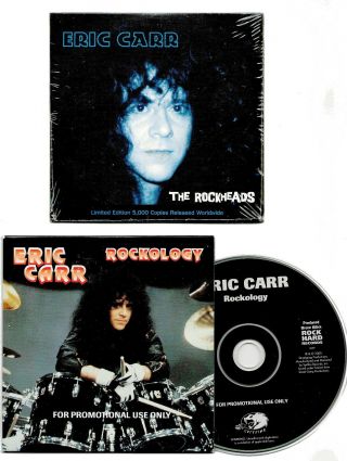 Kiss,  Eric Carr,  Rare 2 Different,  Promo Cds,  4 Song Ep Cd & Promo Rockology