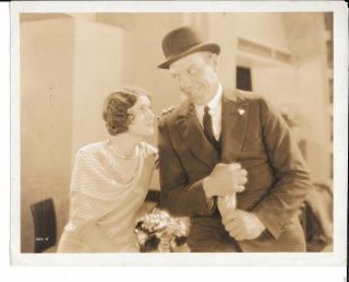 Marceline Day Karl Dane " Detectives " 1928 Publicity Photo 8x10