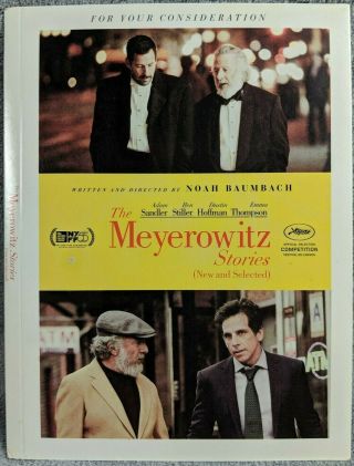 The Meyerowitz Stories Netflix Emmy Fyc Dvd Pressbook