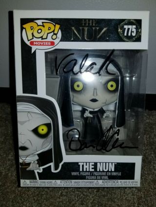 Funko Pop Bonnie Aarons Signed The Nun W/ “valak” Inscribed