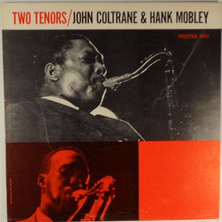 John Coltrane & Hank Mobley - Two Tenors - Elmo Hope - Blue Trident Label Mono Lp