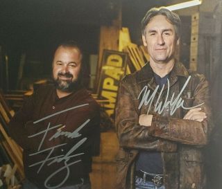 Mike & Frank Hand Signed 8x10 Photo W/ Holo American Pickers