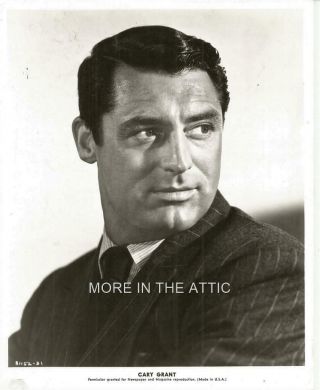 Young Always Handsome Cary Grant Vintage Hollywood Portrait Still