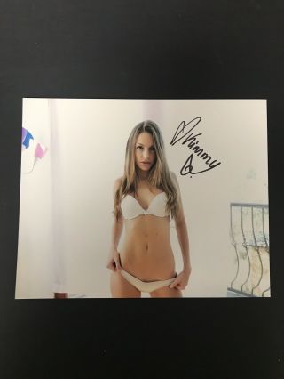 Kimmy Granger Signed Photo Porn Star Autograph Rare Model Dancer 5
