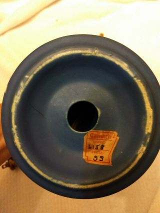 Camark Art Pottery,  Arkansas,  Rare,  Early,  Vintage Electric Lamp,  Paper Label