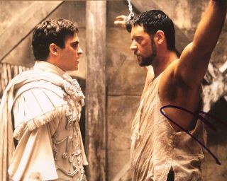 Exact Proof Joaquin Phoenix Sigbed Autographed 8x10 Photo Gladiator