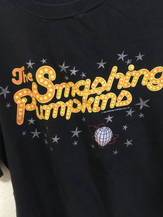 Smashing Pumpkins Shirt Vintage T - Shirt 1996 Infinite Sadness Tour Black Size L