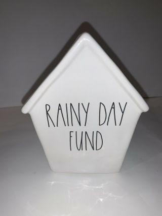 Rae Dunn Rainy Day Fund Bank