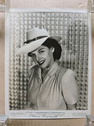 Jane Russell Studio Portrait Photo 1945 The Outlaw