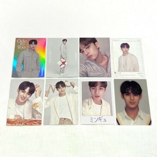 Seventeen " Ode To You " Mingyu Official Photocard Set World Tour In Japan