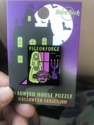 Hard Rock Cafe Pigeon Forge 2019 Halloween Series Haunted House Pin