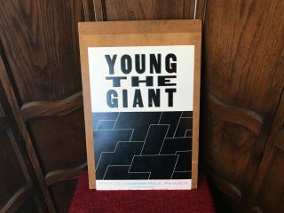 Young The Giant Hatch Show Print Historic Ryman Concert Poster Nashville Tn