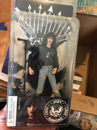 2008 Neca Joey Ramone 7 " Figure Special Edition Factory Punk Rock Rare