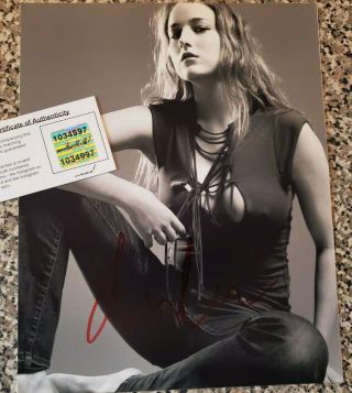 Sexy Cleavage Leelee Sobieski Authentic Signed Autographed 8x10 Photo Holo