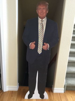 Presidential Candidate Donald J Trump Life Size Standup Cardboard Cutout 2213