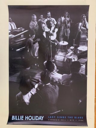 Billie Holiday,  Jazz,  Photo By Corbis,  Rare Authentic 2000 