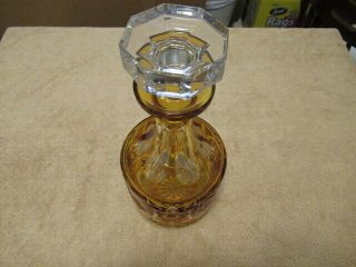 Amber Cut - To - Clear Ajka Decanter More Photos