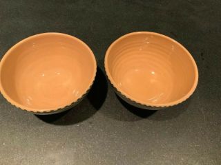 Set of 2 Nicholas Mosse Bowls Cereal Salad in Strawberry Pattern 2