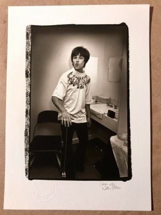 Ian Brown Stone Roses 12 X 8” Print Photograph Rare 1988