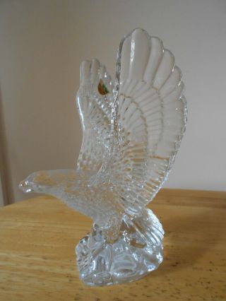 Waterford Crystal Fred Curtis Eagle W/box