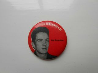 The Clash - Usa American Tour 1982 Rare Promo Vintage Pin Badge - Punk