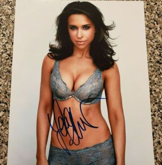 Sexy Cleavage Lacey Chabert Authentic Signed Autographed 8x10 Photo