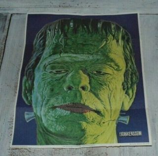 1975 Universal City Studios Frankenstein Glow in The Dark Poster 11 