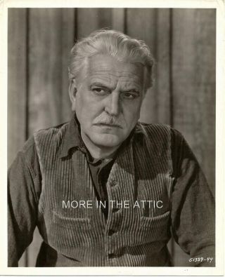 Frank Morgan Of Wizard Of Oz Fame Orig Mgm Courage Of Lassie Portrait Still