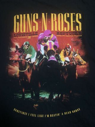 Guns N Roses - Louisville - Authentic Concert Shirt - In Minutes