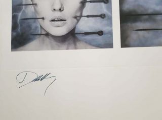 HR Giger Blondie Koo Koo Signed Lithograph Print Limited Edition debbie harry 4
