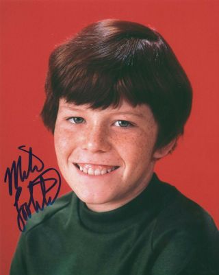 Mike Lookinland Signed 8x10 The Brady Bunch Bobby Photo / Autograph