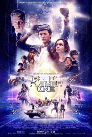 Ready Player One - Ds Movie Poster - 27x40 D/s Final Spielberg