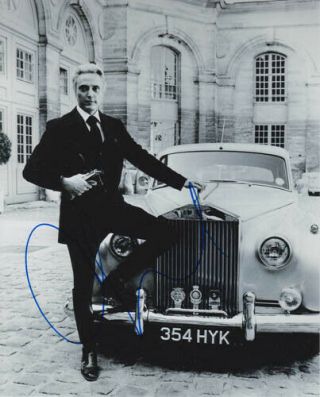 Christoper Walken 007 James Bond Autograph Zorin View To A Kill Rolls Royce