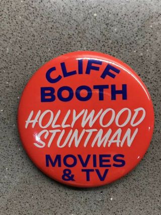Beverly Once Upon A Time In Hollywood Pin Button Cliff Booth Stuntman