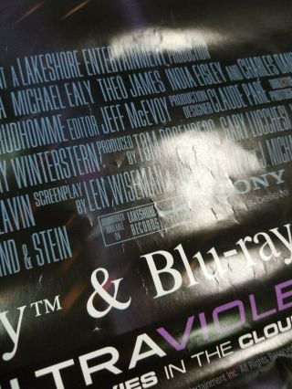 Underworld Awakening 2012 dvd promotional poster 27x40 rolled 2