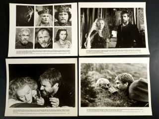 Warner Bros Pictures 1990 Hamlet Production Information & 19 Press Promo Photos 2