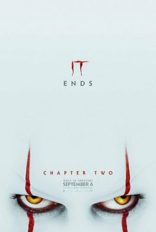 It: Chapter 2 Great 27x40 D/s Movie Poster (s01)