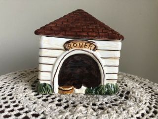 Nmc Block Country Village By Gear Rover Doghouse Sugar Bowl & Lid