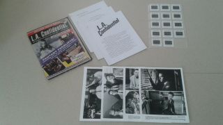 L.  A.  Confidential Press Kit W/14 Slides,  4 Glossy Photos,  Cast,  Notes,  Folder