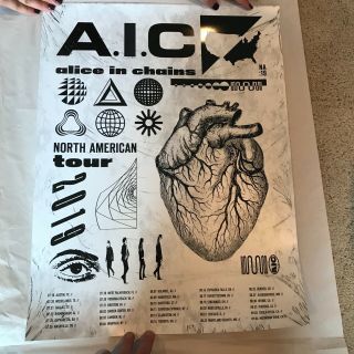 Alice In Chains Poster 2019