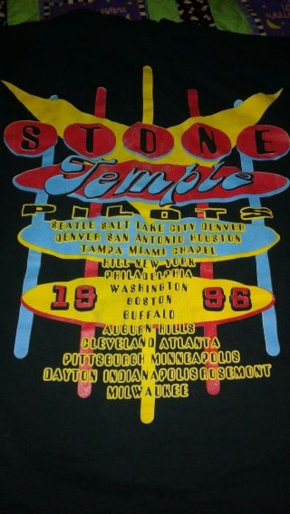 Stone Temple Pilots T Shirt Tiny Music Xl
