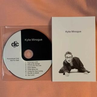Kylie Minogue - Rare Promo Postcard For 1994 S/t Album,  Rapino Brothers Cd