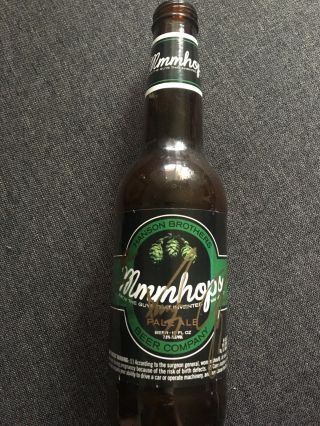 Hanson Mmmhops Signed Autographed Beer Bottle Isaac Taylor Zac
