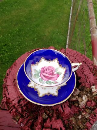 Paragon Teacup And Saucer Paragon Tea Cup Paragon Cabbage Rose Teacup & Saucer