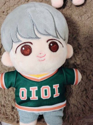 KPOP BTS JIMIN Plush doll toy with 2sets clothes Cookie - JIMIN doll Limited 20cm 3