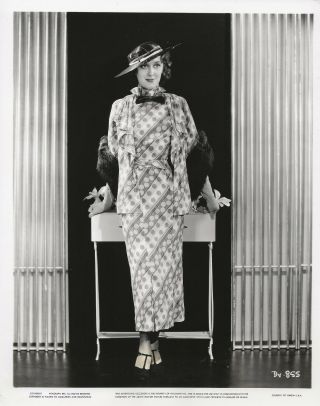 1935 Pin Up Girl Movie Studio Photograph Ann Dvorak 609