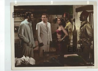 Sexy Hedy Lamarr In " White Cargo " 1942 Color Movie Photo